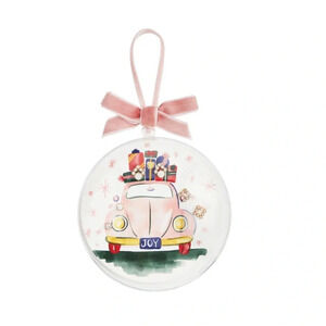 Mud Pie Women's Holiday Ornament Earrings, Car, One Size